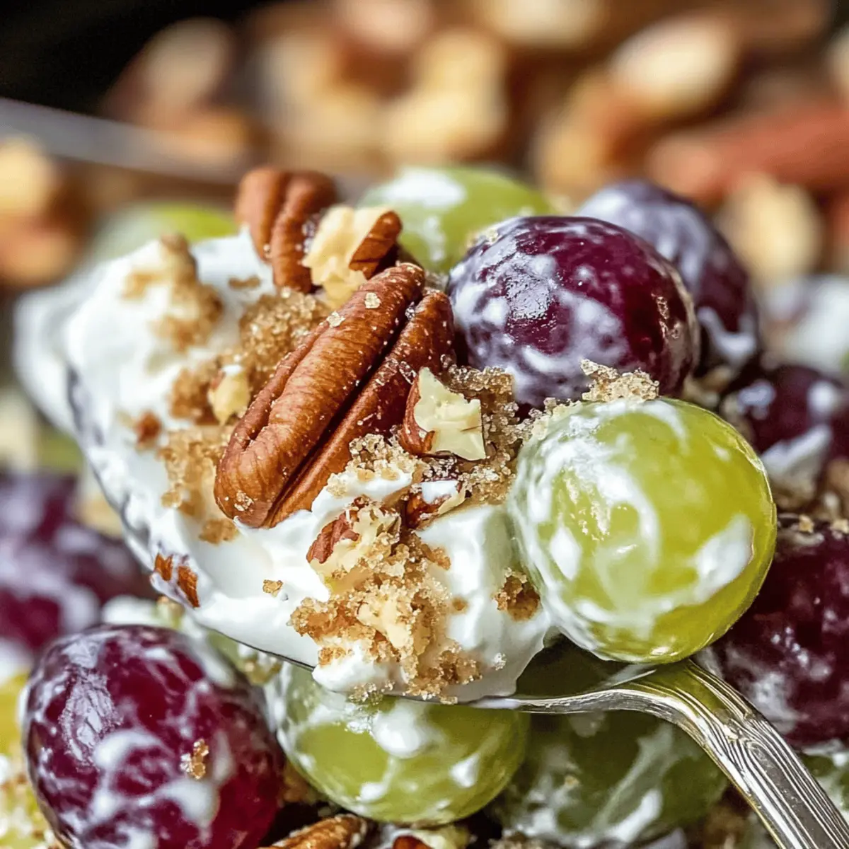 Easy Grape Salad: A Creamy Delight for Summer Gatherings