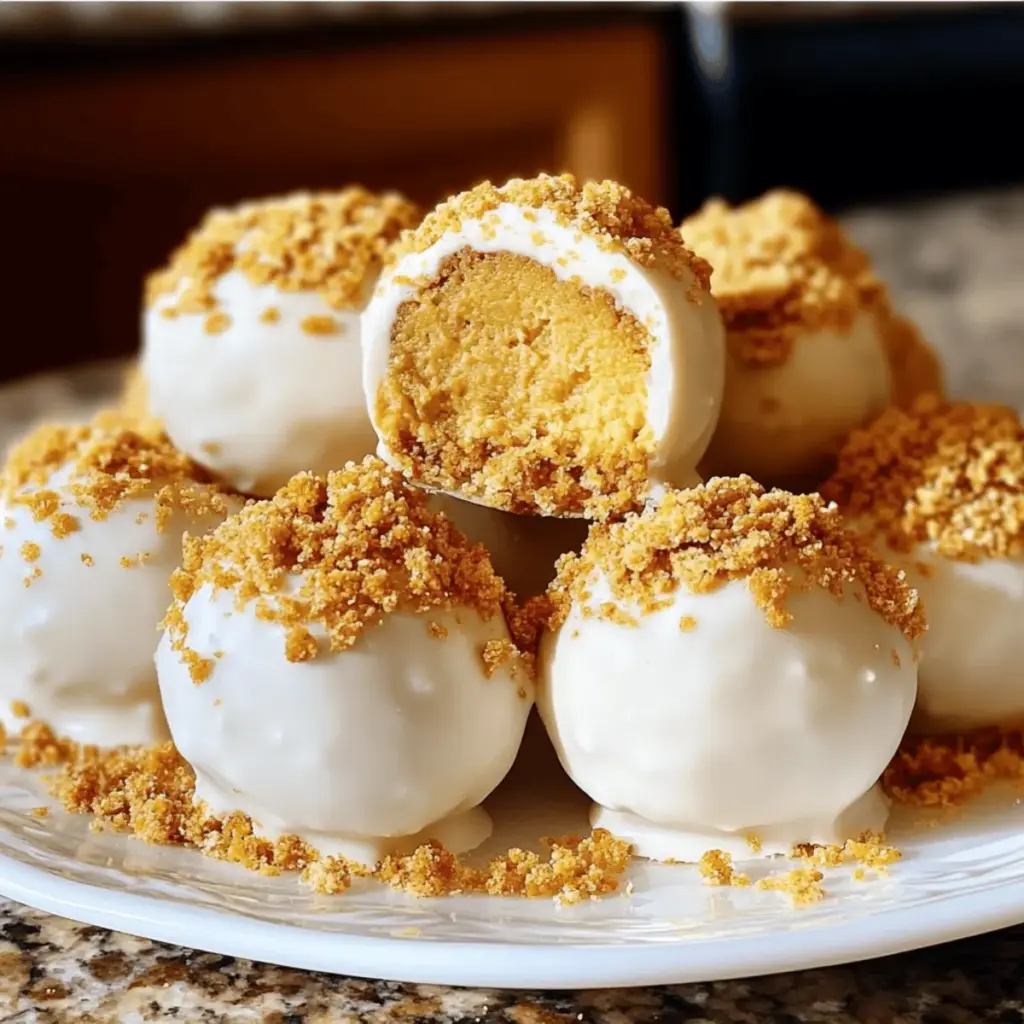 Easy No Bake Pumpkin Cheesecake Balls