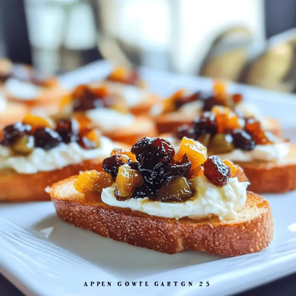 Fall Bruschetta with Butternut Squash