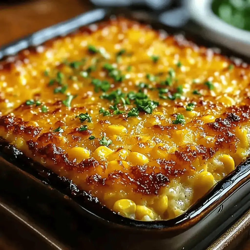 Honey-Glazed Corn Casserole