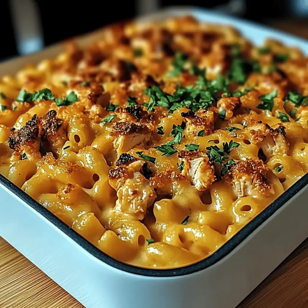 Honey BBQ Chicken Mac & Cheese
