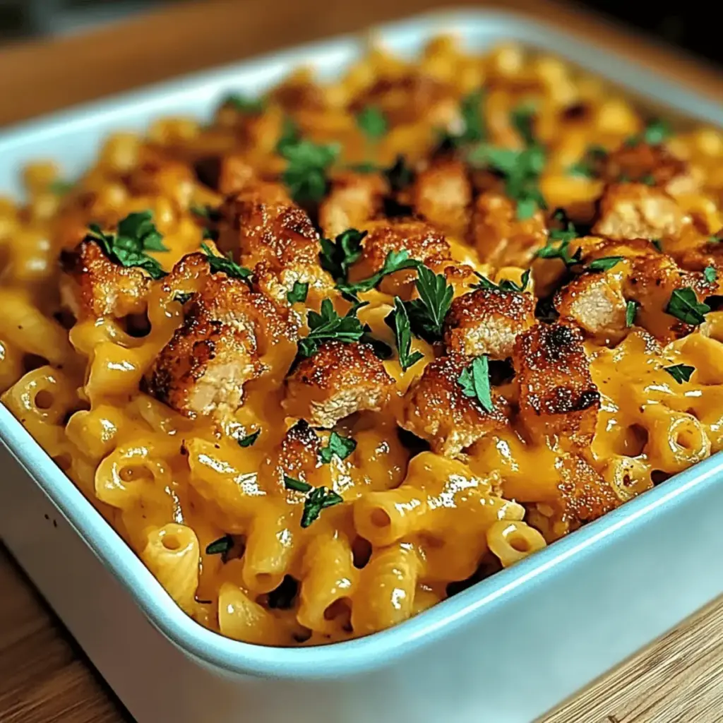 Honey BBQ Chicken Mac & Cheese
