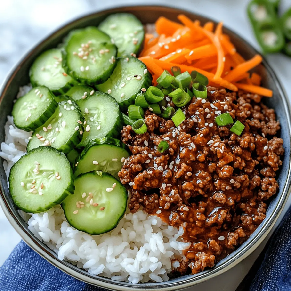 Easy Korean Ground Beef Bowl Ready in 20 Minutes