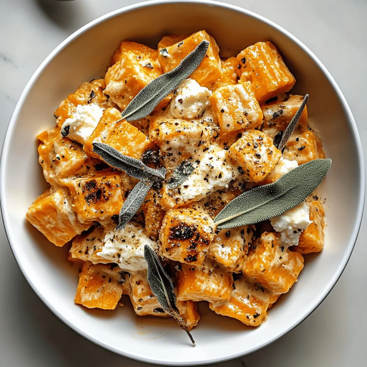 Creamy Potato Goat Cheese Sage Pasta for Cozy Nights