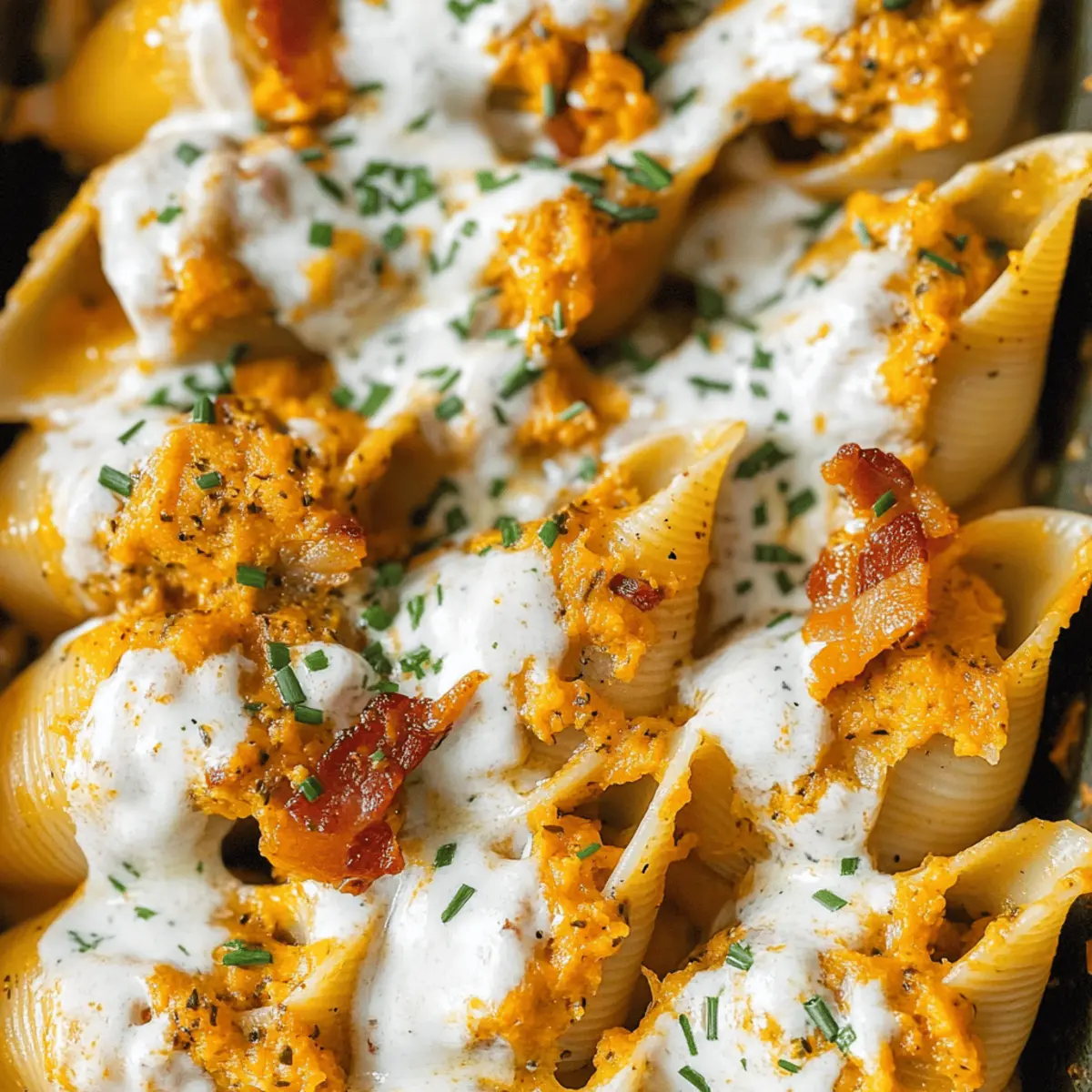 Pumpkin & Gouda Stuffed Shells