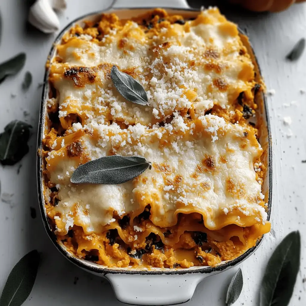 Pumpkin Lasagna Rollups