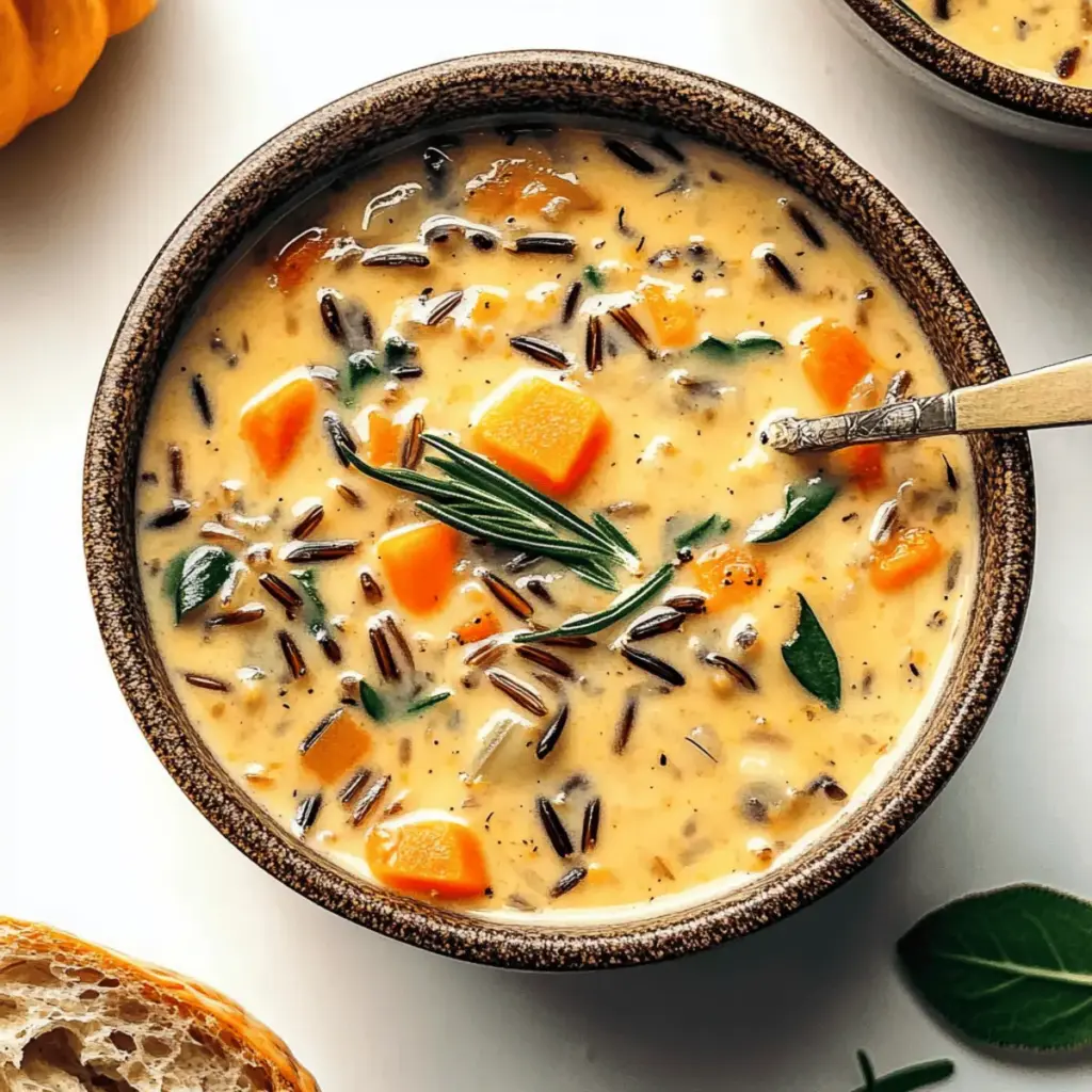 Pumpkin Wild Rice Soup