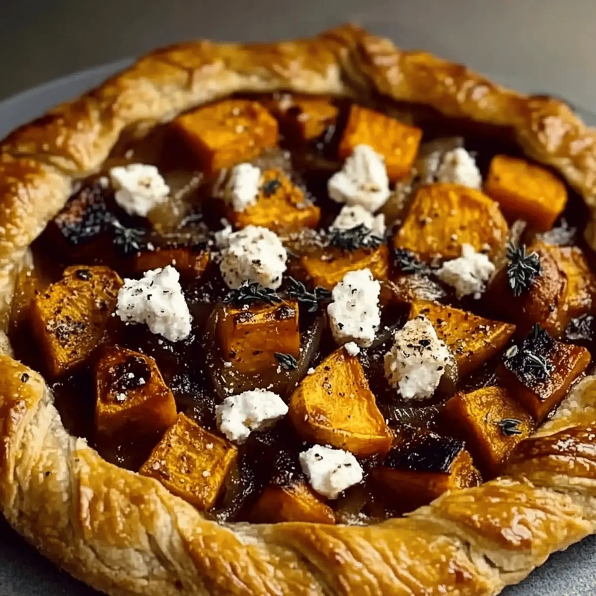 Savory Sweet Potato & Feta Fall Galette for Cozy Nights