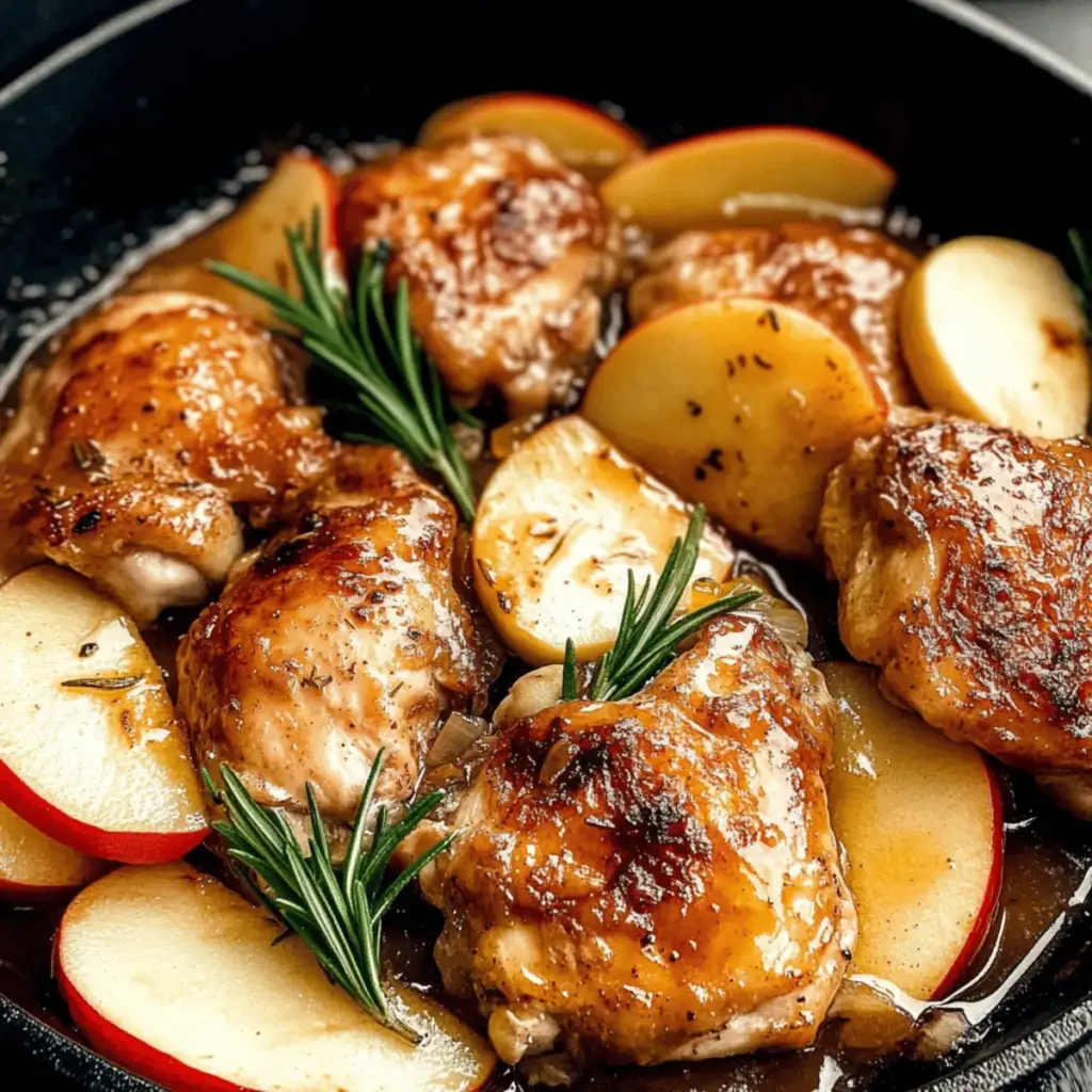 Skillet Apple Cider Chicken