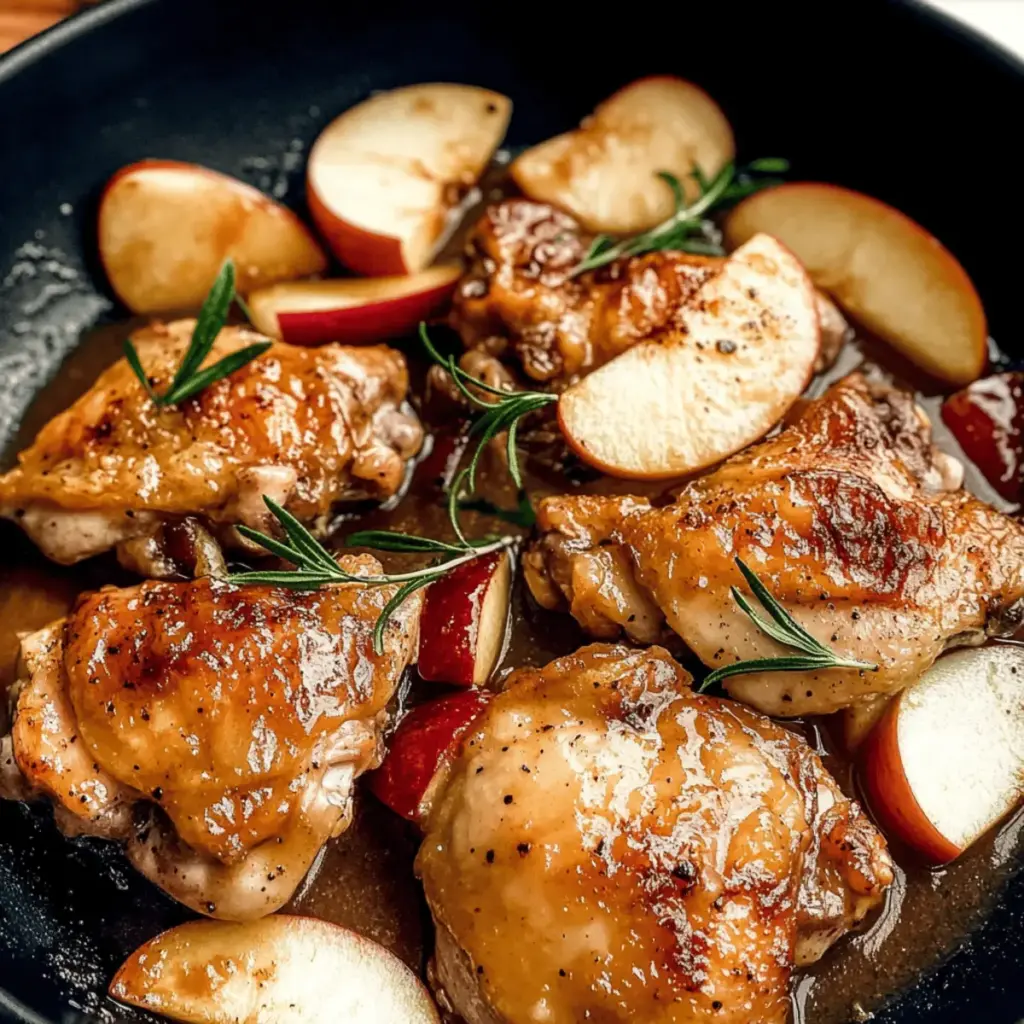 Skillet Apple Cider Chicken