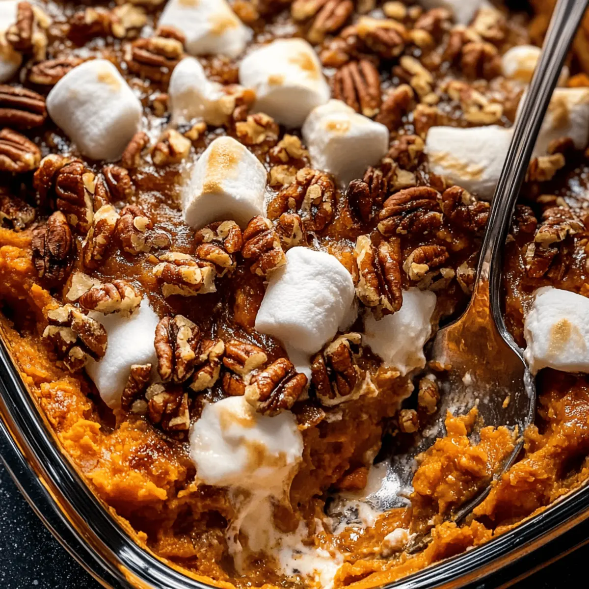 Southern Maple Sweet Potato Casserole