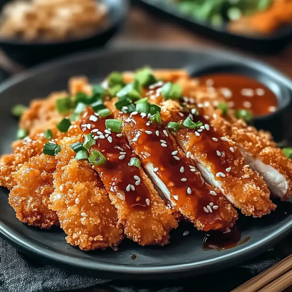 Spicy Korean Chicken Katsu