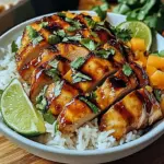 Spicy Maple Chicken & Coconut Rice