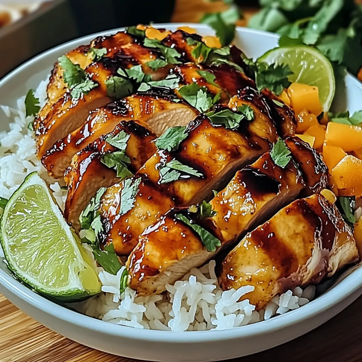 Spicy Maple Chicken & Coconut Rice: A Sweet & Savory Delight