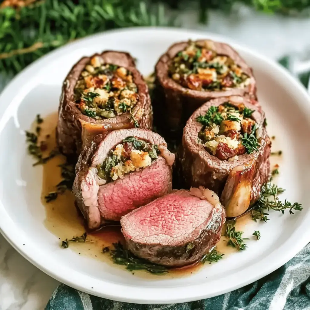 Stuffed Beef Tenderloin