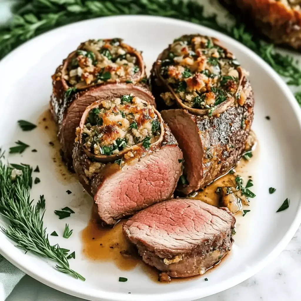 Stuffed Beef Tenderloin