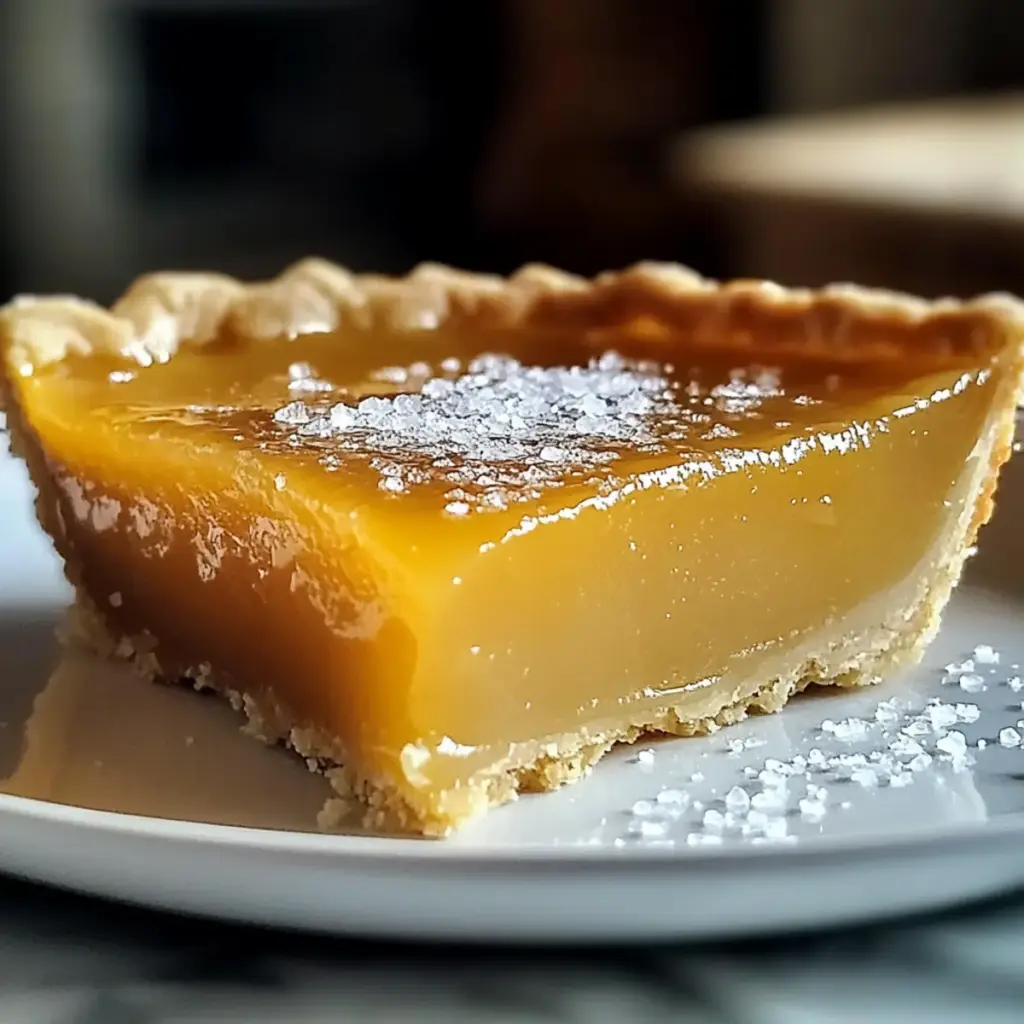 Tasty Salted Honey Pie