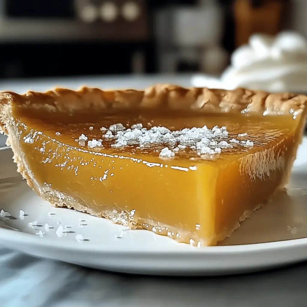 Tasty Salted Honey Pie