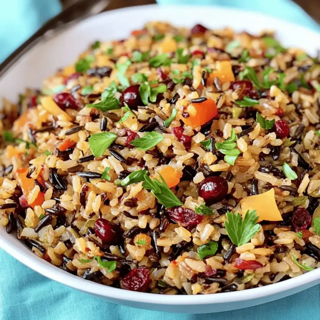 Thanksgiving Wild Rice Pilaf Recipe