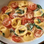 The Best Creamy Tortellini With Tomatoes