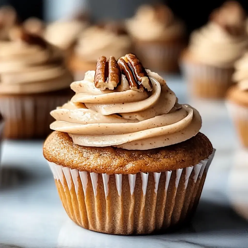 The Best Pecan Pie Cupcakes