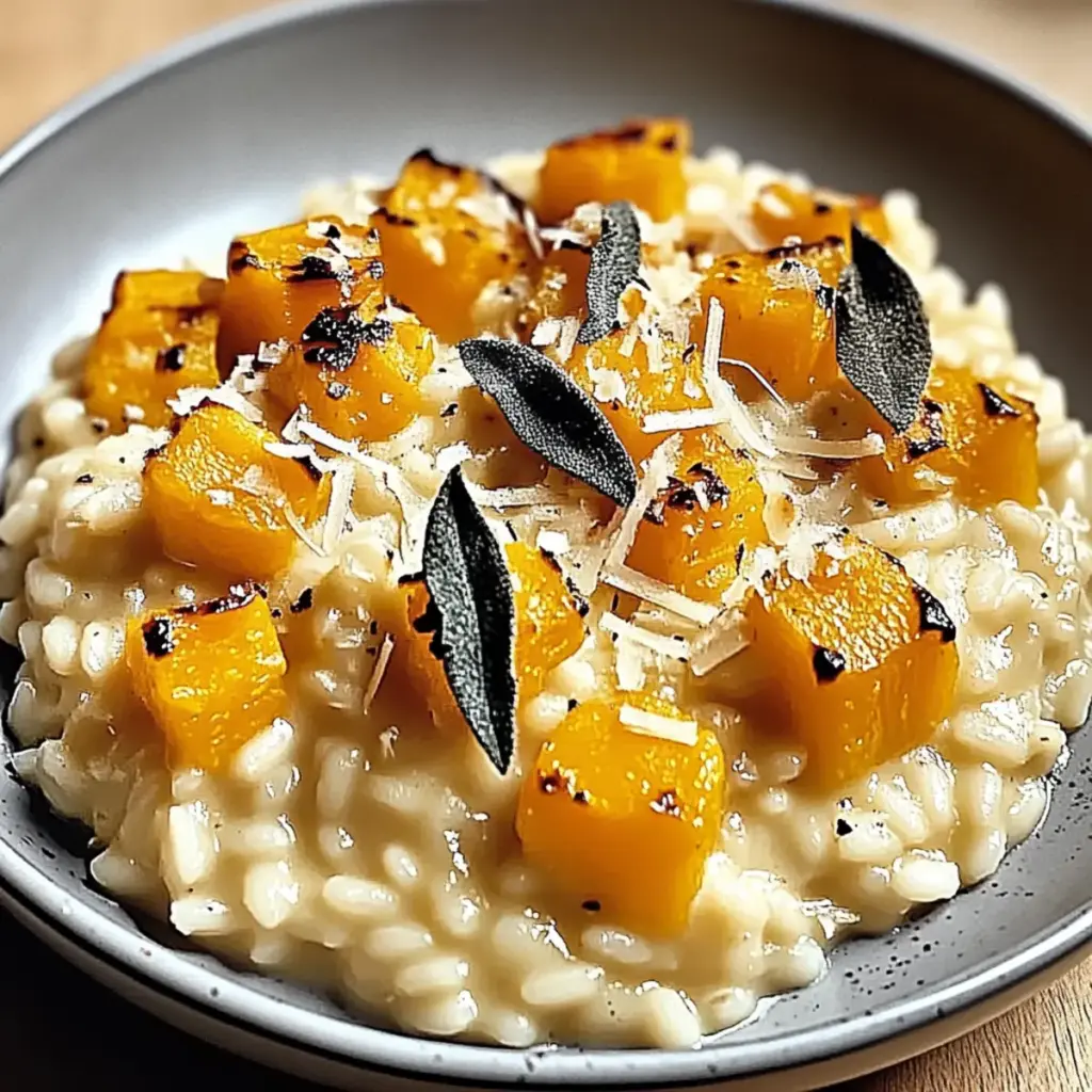 Cozy Creamy Butternut Squash Risotto