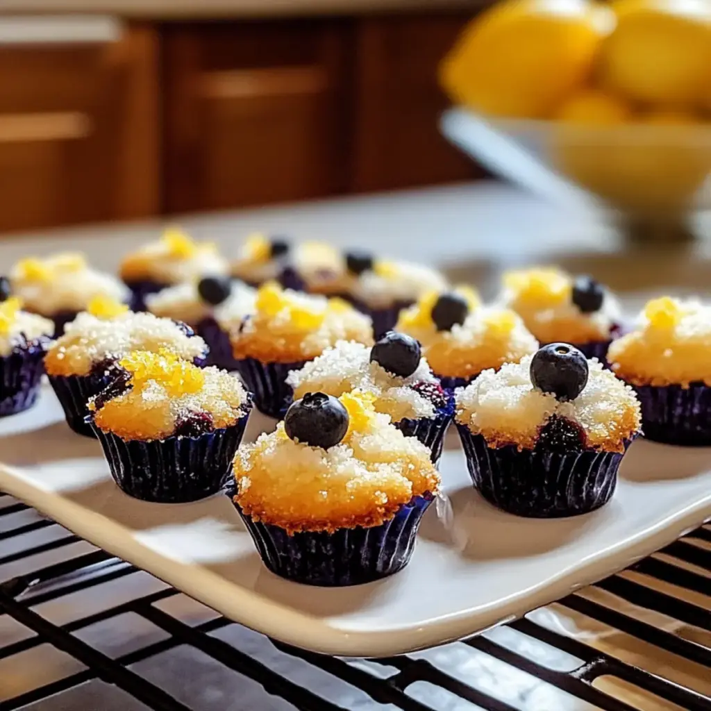Tasty Blueberry & Lemon Zest Cottage Cheese Bites