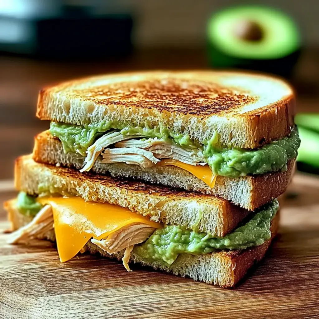 Chicken Avocado Melt Sandwich