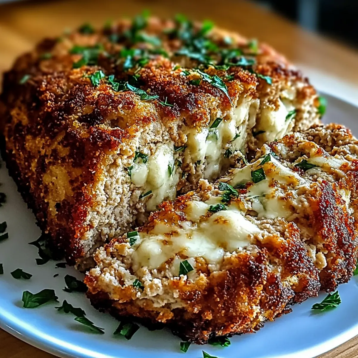 Irresistibly Tasty Parmesan Chicken Meatloaf for Cozy Dinners