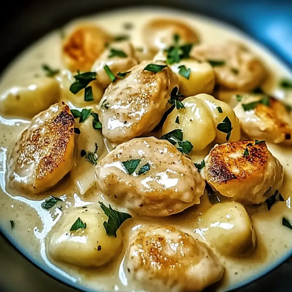 Lemon Chicken Gnocchi