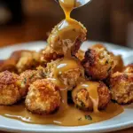 Thanksgiving Stuffing Balls Side Dish