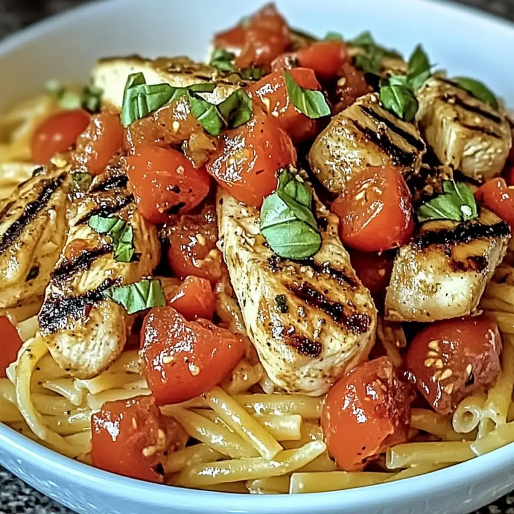 Bruschetta Chicken Pasta