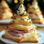Ham & Cheese Christmas Trees