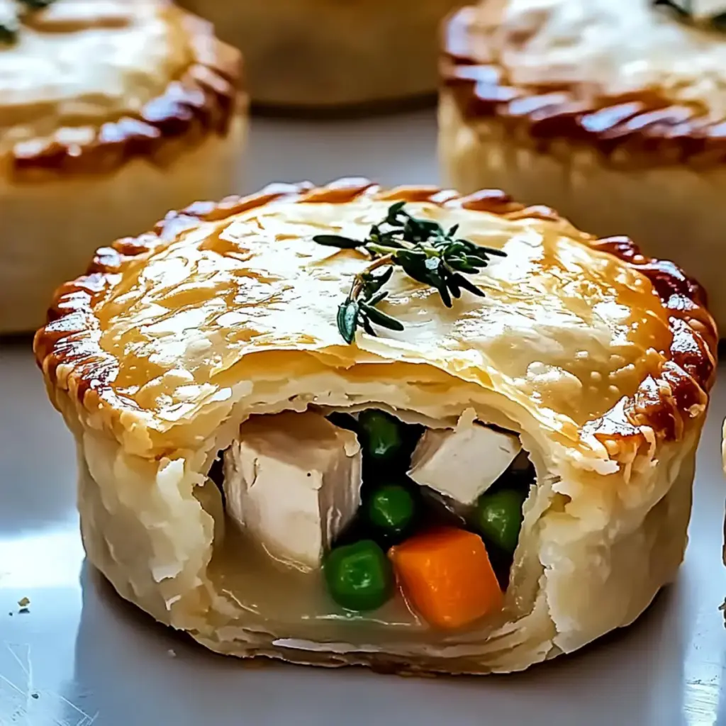 Easy Mini Chicken Pot Pies
