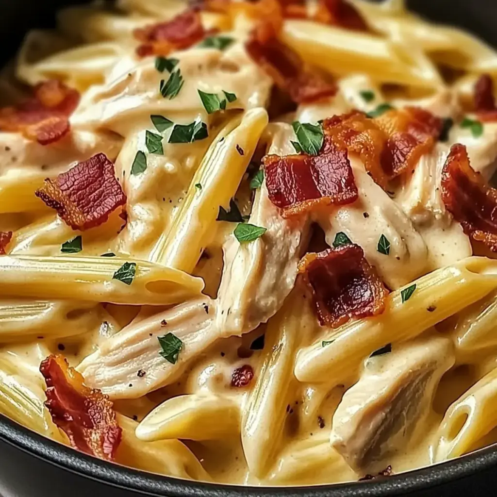 Crack Chicken Penne Comfort Pasta