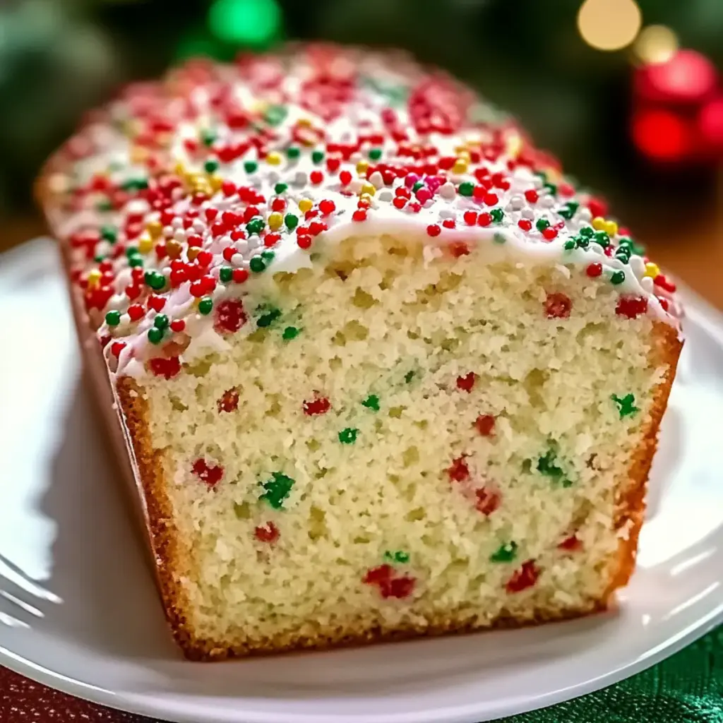 Christmas Sprinkle Buttermilk Bread