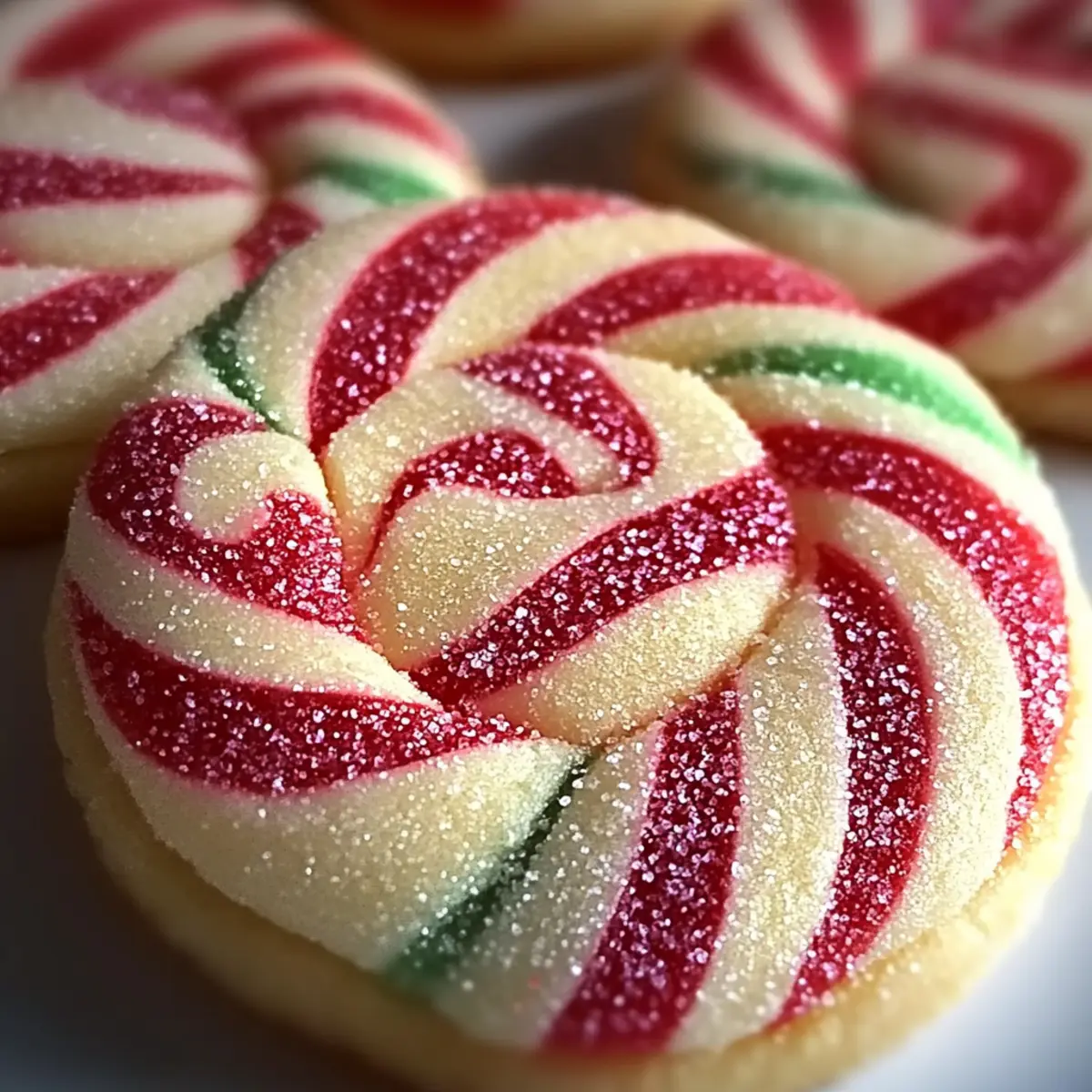 Candy Cane Cookies Holiday Treat
