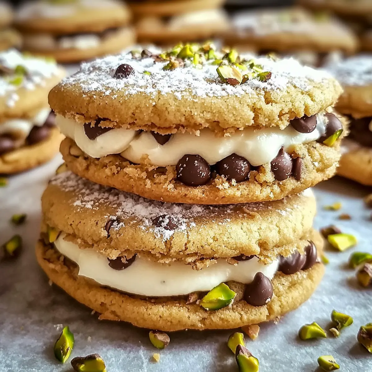 Cannoli Cream Sandwich Cookies for a Sweet Homemade Escape