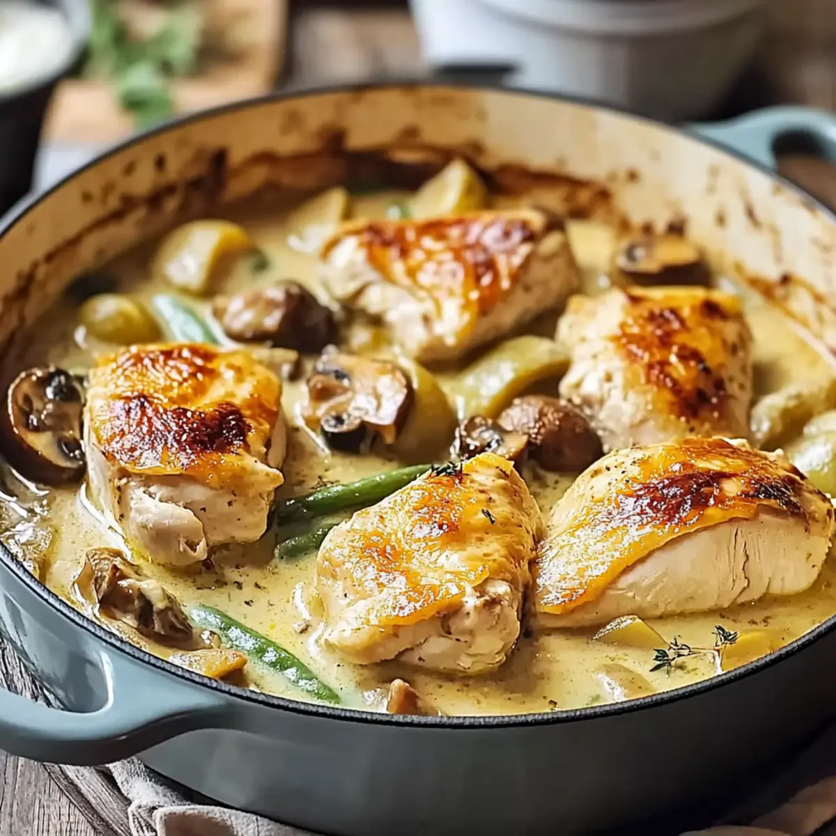 Creamy French Chicken Casserole