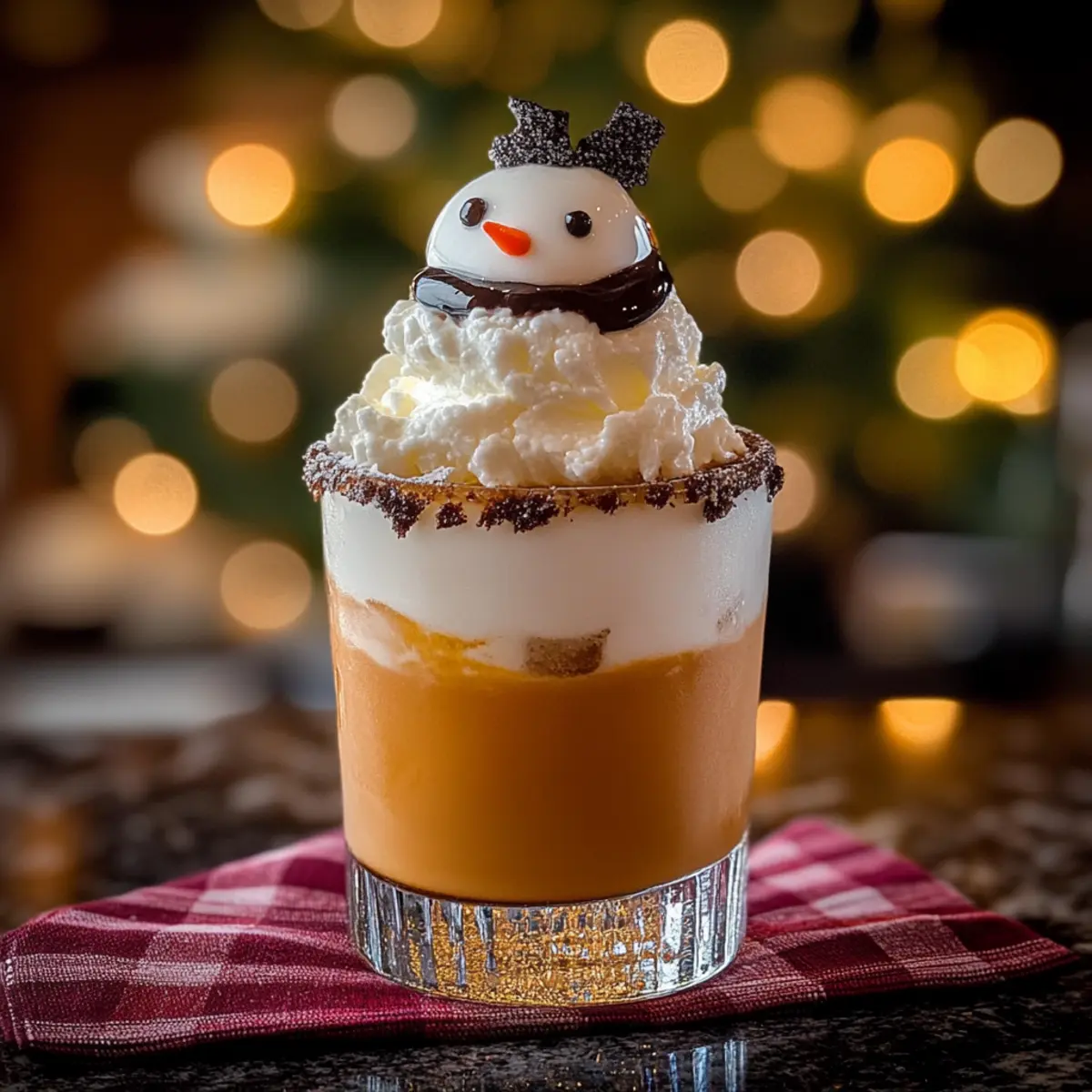 Dirty Snowman Cocktail