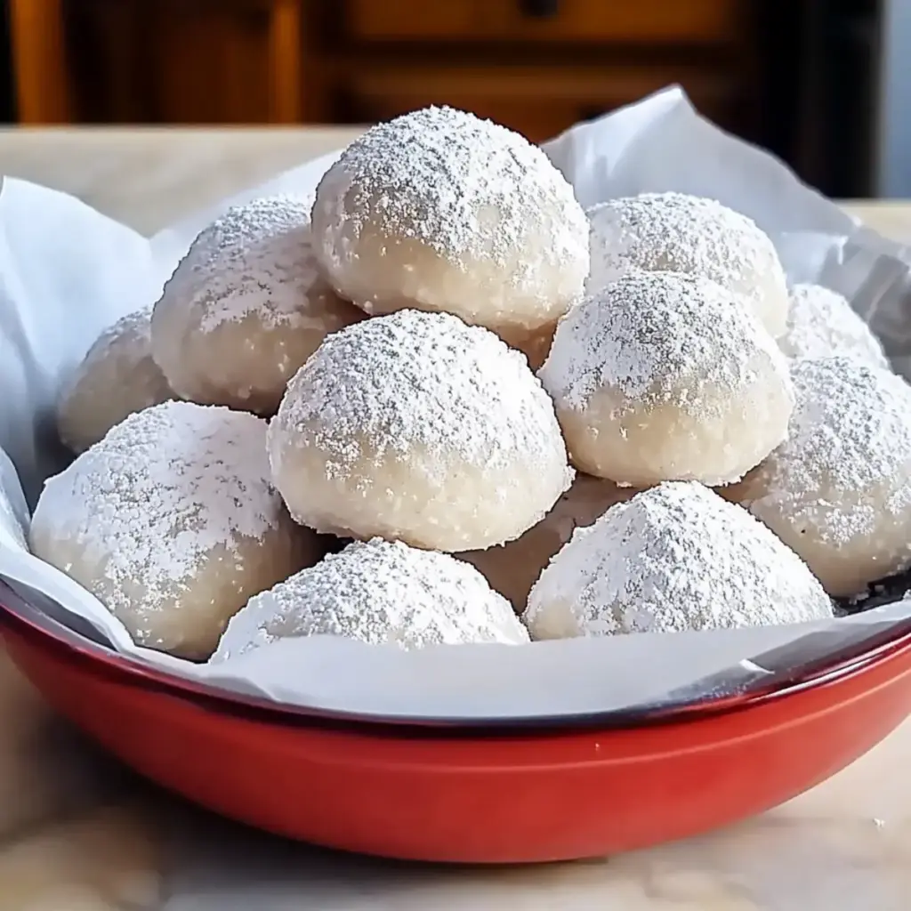 Traditional Snowball Cookies