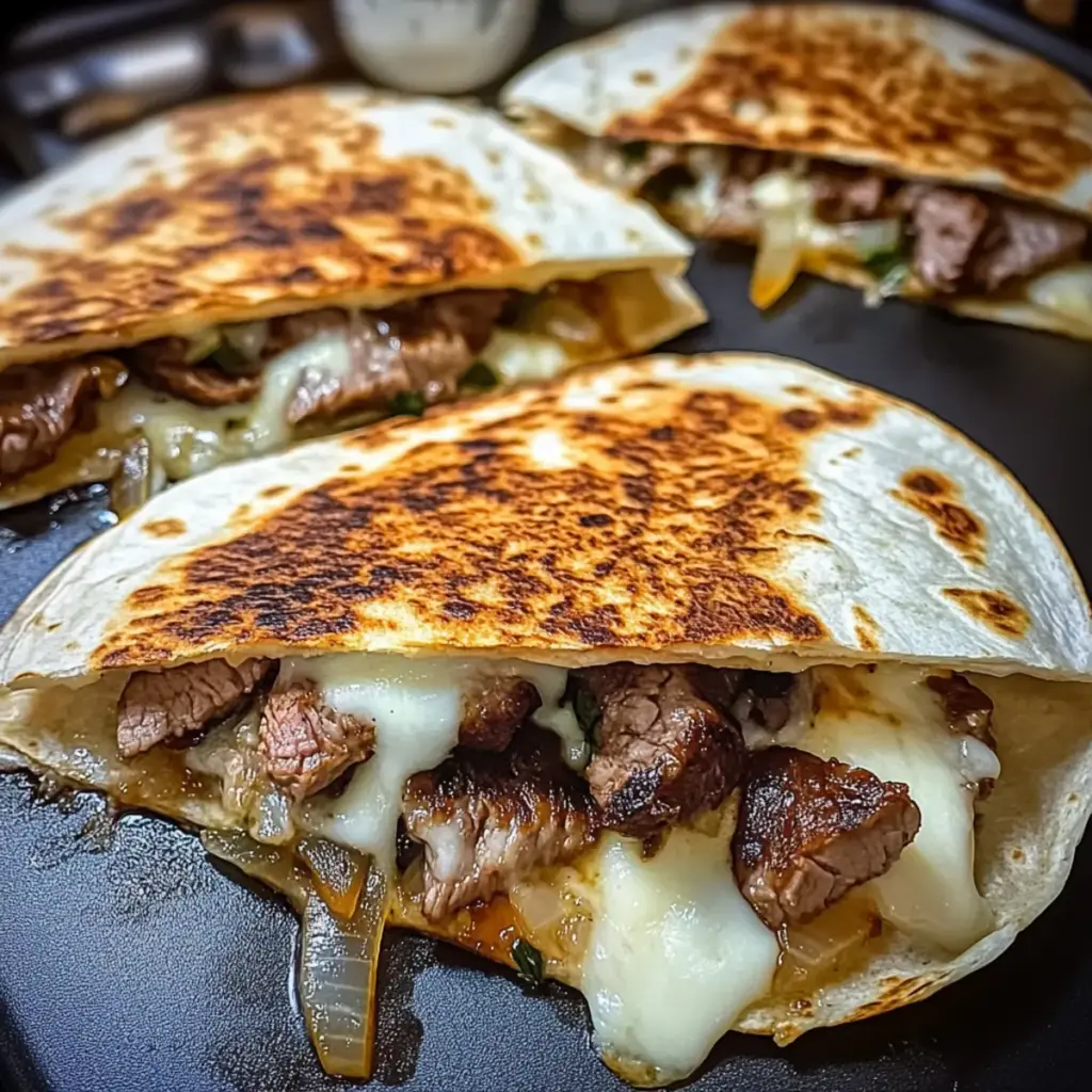 Steak Cheese Quesadillas