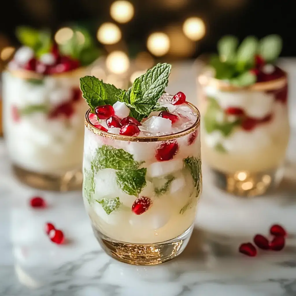 White Christmas Mojitos: Perfect Festive Cocktails