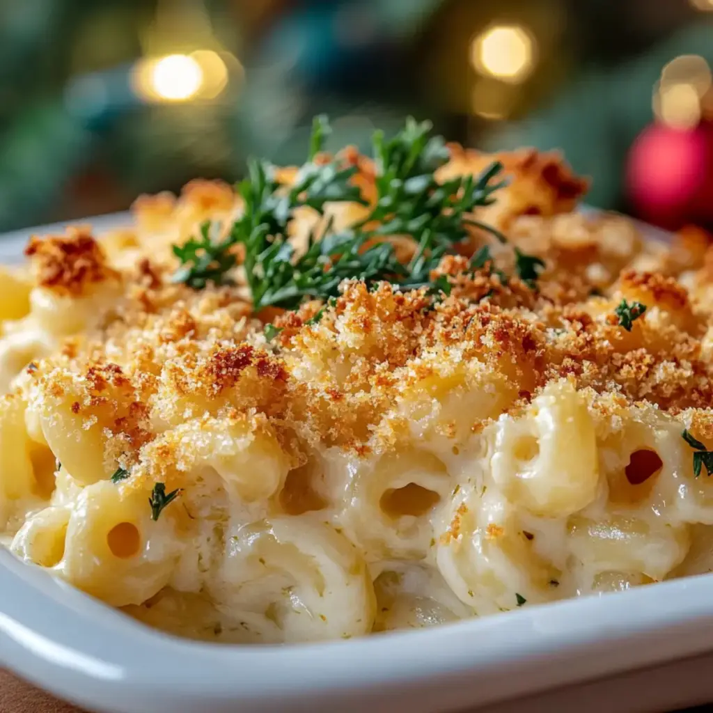 Christmas Baked Mac and Cheese