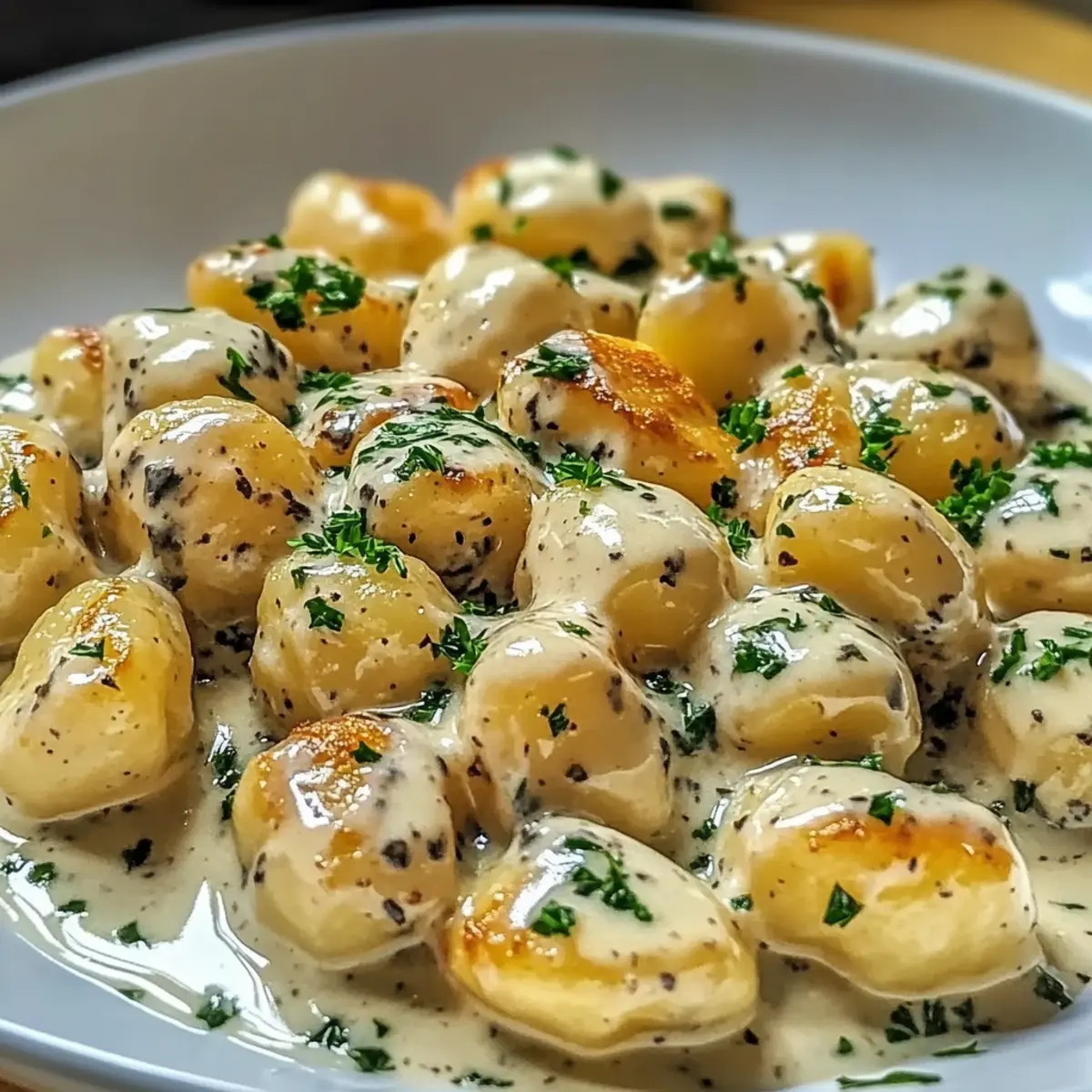 Delicious Millionaire Gnocchi With Creamy Sauce in 15 Minutes