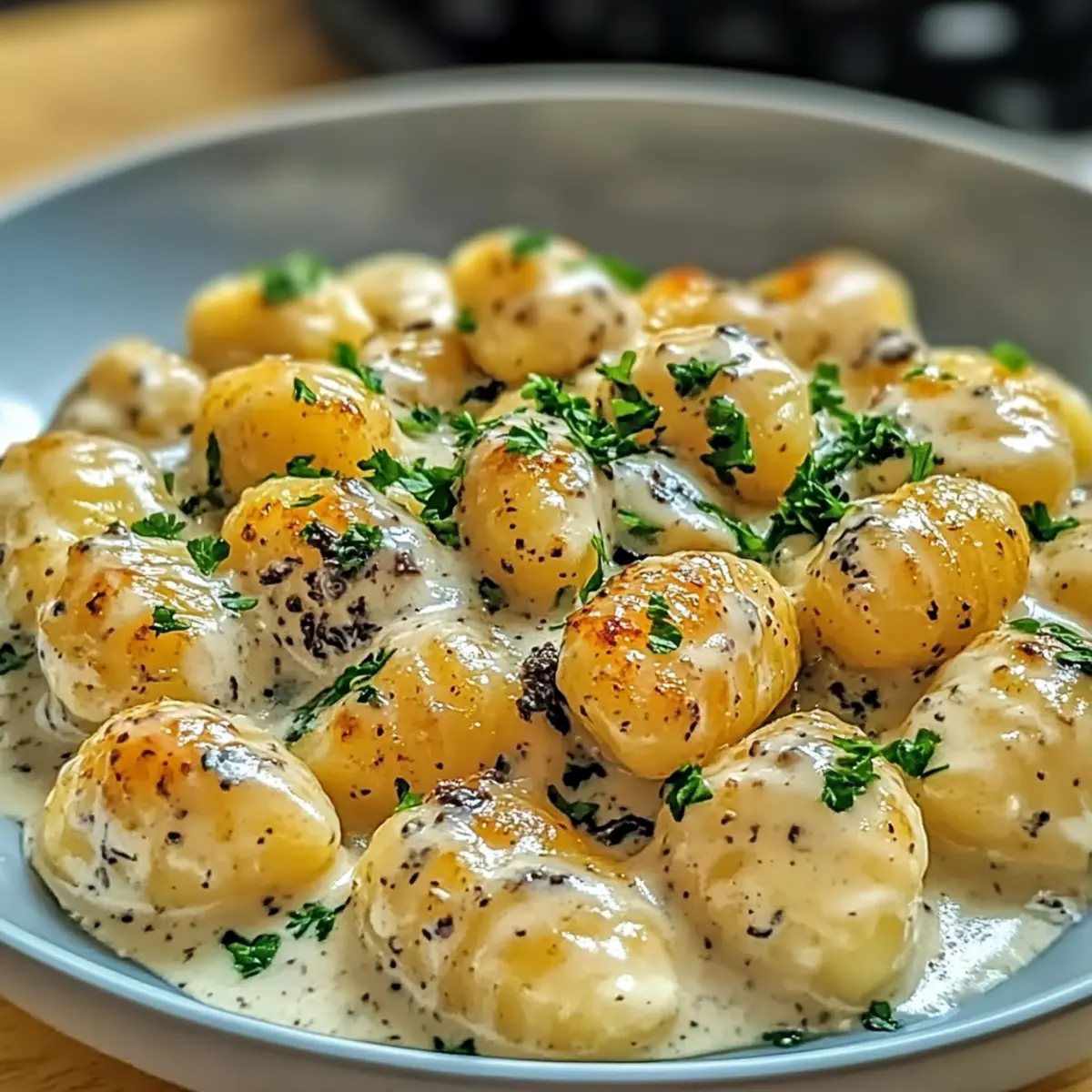 Millionaire Gnocchi With Creamy Sauce