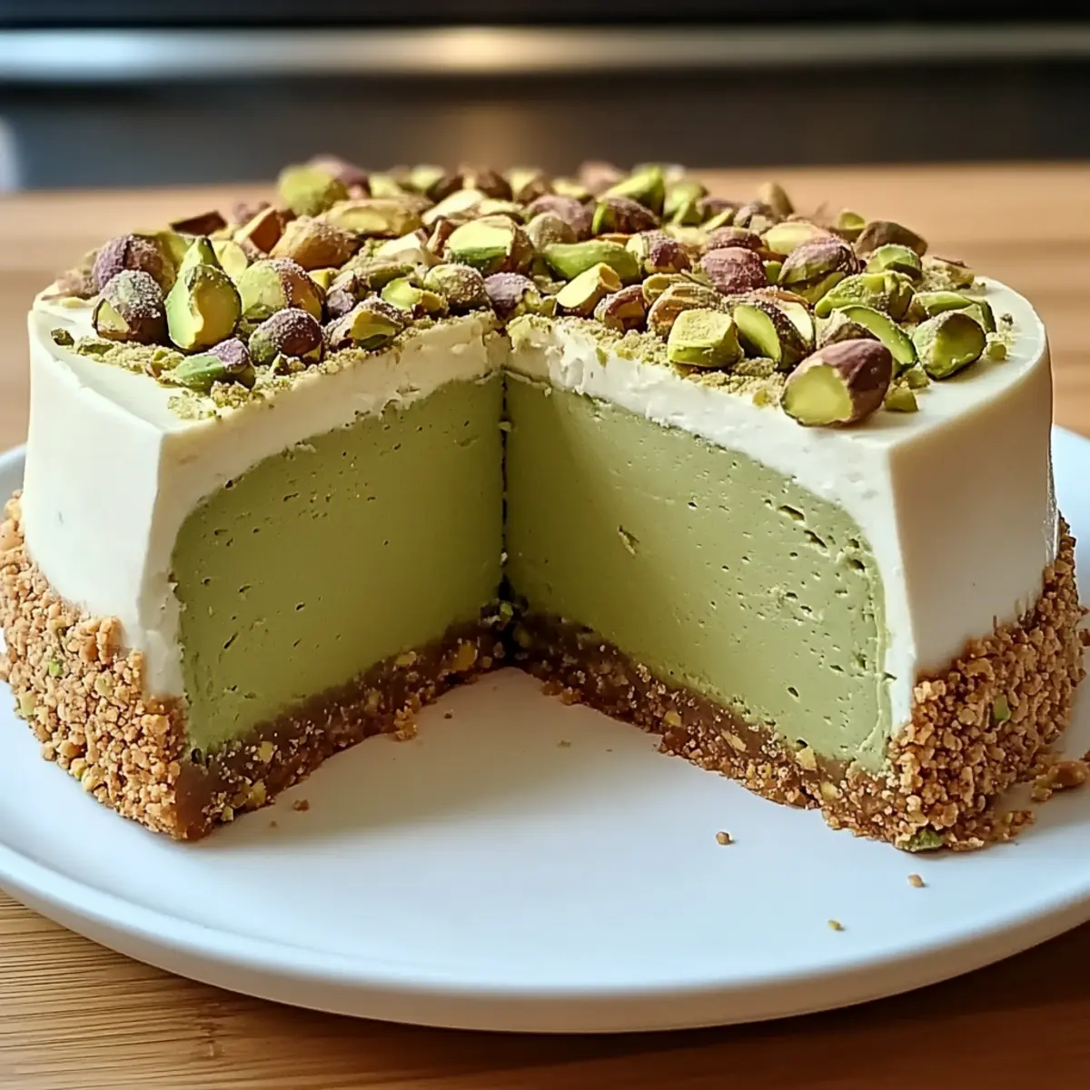 Creamy Pistachio Cheesecake Recipe: Guilt-Free Indulgence