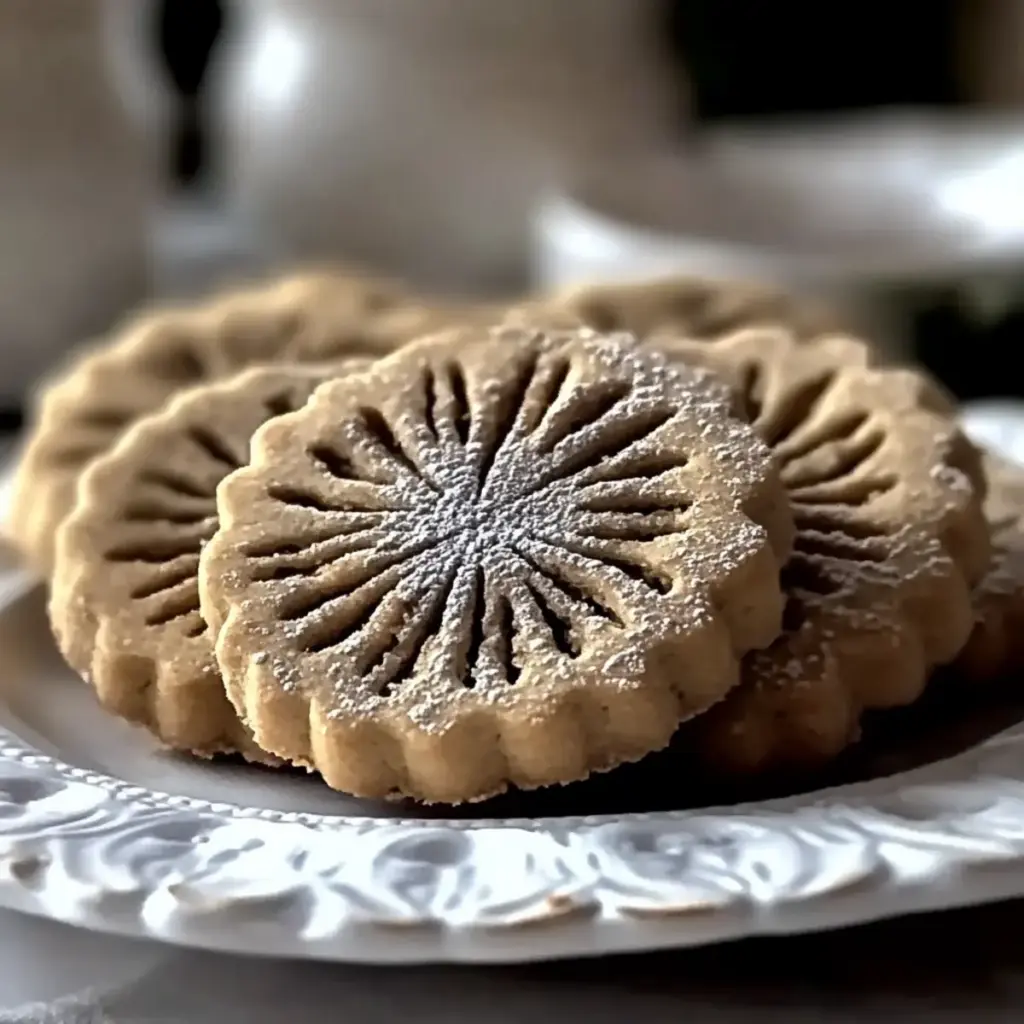Espresso Shortbread Cookies