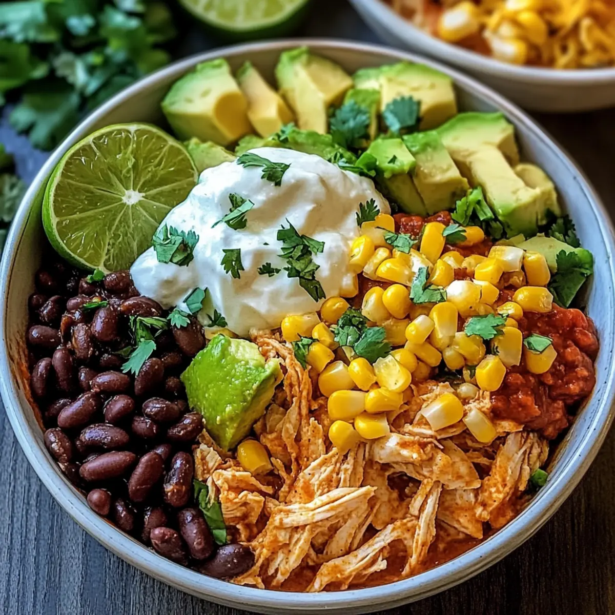 Savor Irresistible Chicken Enchilada Bowls Your Way