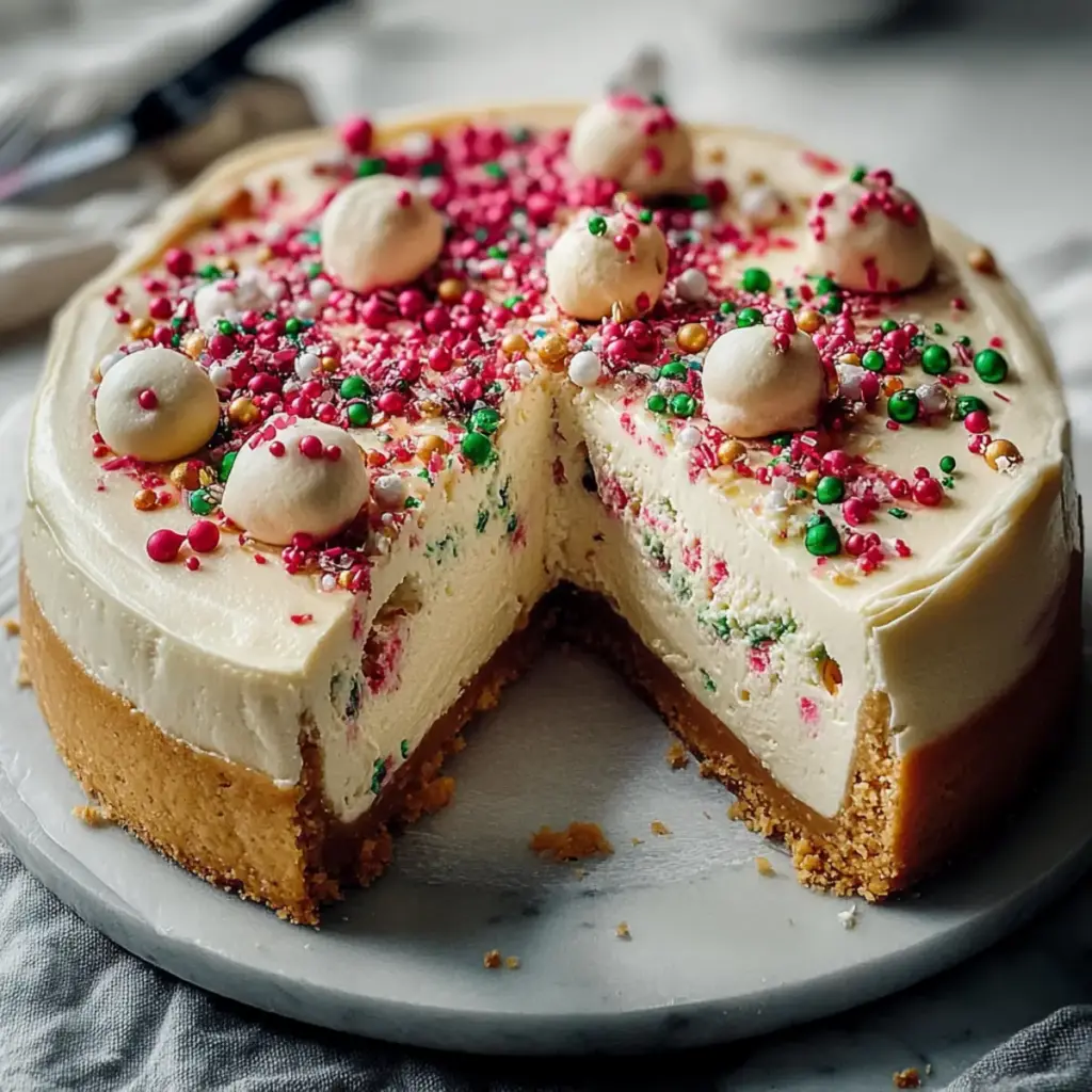 Sugar Cookie Cheesecake